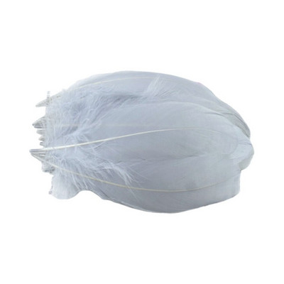 100vnt/part Natūralios Spalvingos Plunksnos Vestuviniai Papuošalai Gamyba Žąsų Plunksnos Vakarėlis Kalėdiniai amatai Pasidaryk pats slyvos Dekoracija 15-20cm