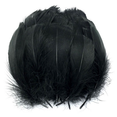 100vnt/part Natūralios Spalvingos Plunksnos Vestuviniai Papuošalai Gamyba Žąsų Plunksnos Vakarėlis Kalėdiniai amatai Pasidaryk pats slyvos Dekoracija 15-20cm