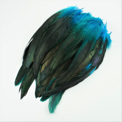 50 tk/partii 15-20 cm kukesuled meisterdamiseks Kanakaunistus ehete loomine pühade aksessuaarid Värvilised faasani ploomid