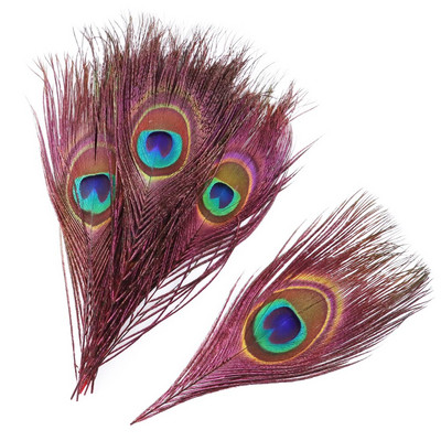 15-25 cm paunovo perje od vina Natura lDodaci za nakit Ukrasi za kućnu zabavu za rukotvorine - Perje od perja 10/20 komada na veliko