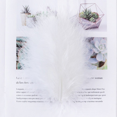 100 komada Nakit od purećeg marabou perja Šeširi Ukrasno perje 10-15 cm/4-6 inča Vrpca od prirodnog perja Dodatak za šivanje