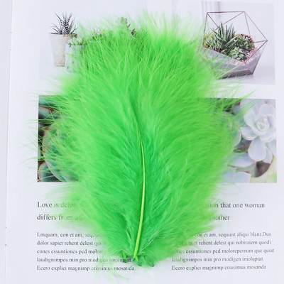 100 komada Nakit od purećeg marabou perja Šeširi Ukrasno perje 10-15 cm/4-6 inča Vrpca od prirodnog perja Dodatak za šivanje