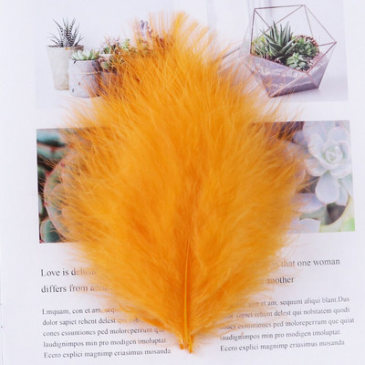 100 komada Nakit od purećeg marabou perja Šeširi Ukrasno perje 10-15 cm/4-6 inča Vrpca od prirodnog perja Dodatak za šivanje