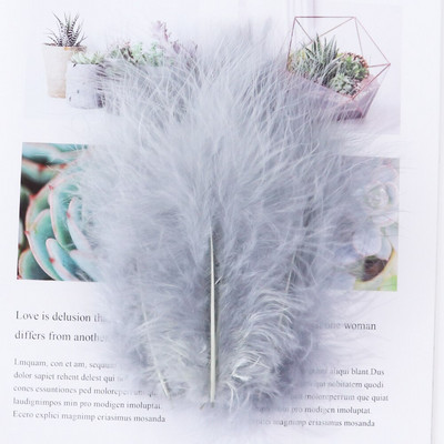 100 komada Nakit od purećeg marabou perja Šeširi Ukrasno perje 10-15 cm/4-6 inča Vrpca od prirodnog perja Dodatak za šivanje