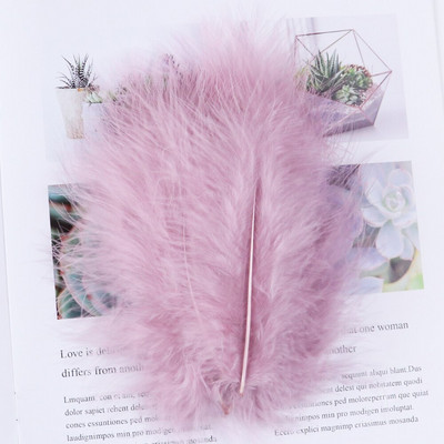 100 komada Nakit od purećeg marabou perja Šeširi Ukrasno perje 10-15 cm/4-6 inča Vrpca od prirodnog perja Dodatak za šivanje