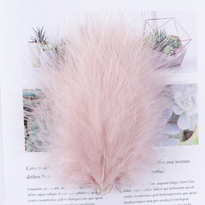 100 komada Nakit od purećeg marabou perja Šeširi Ukrasno perje 10-15 cm/4-6 inča Vrpca od prirodnog perja Dodatak za šivanje