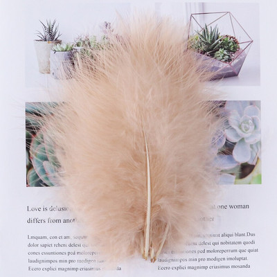 100 komada Nakit od purećeg marabou perja Šeširi Ukrasno perje 10-15 cm/4-6 inča Vrpca od prirodnog perja Dodatak za šivanje