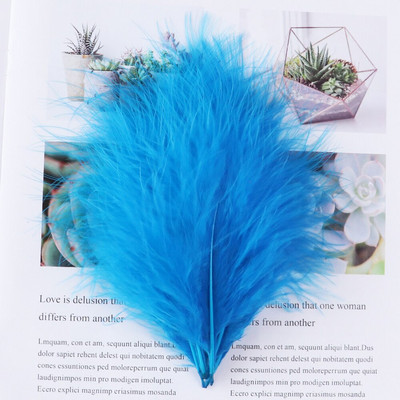 100 komada Nakit od purećeg marabou perja Šeširi Ukrasno perje 10-15 cm/4-6 inča Vrpca od prirodnog perja Dodatak za šivanje