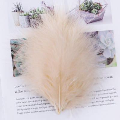 100 komada Nakit od purećeg marabou perja Šeširi Ukrasno perje 10-15 cm/4-6 inča Vrpca od prirodnog perja Dodatak za šivanje