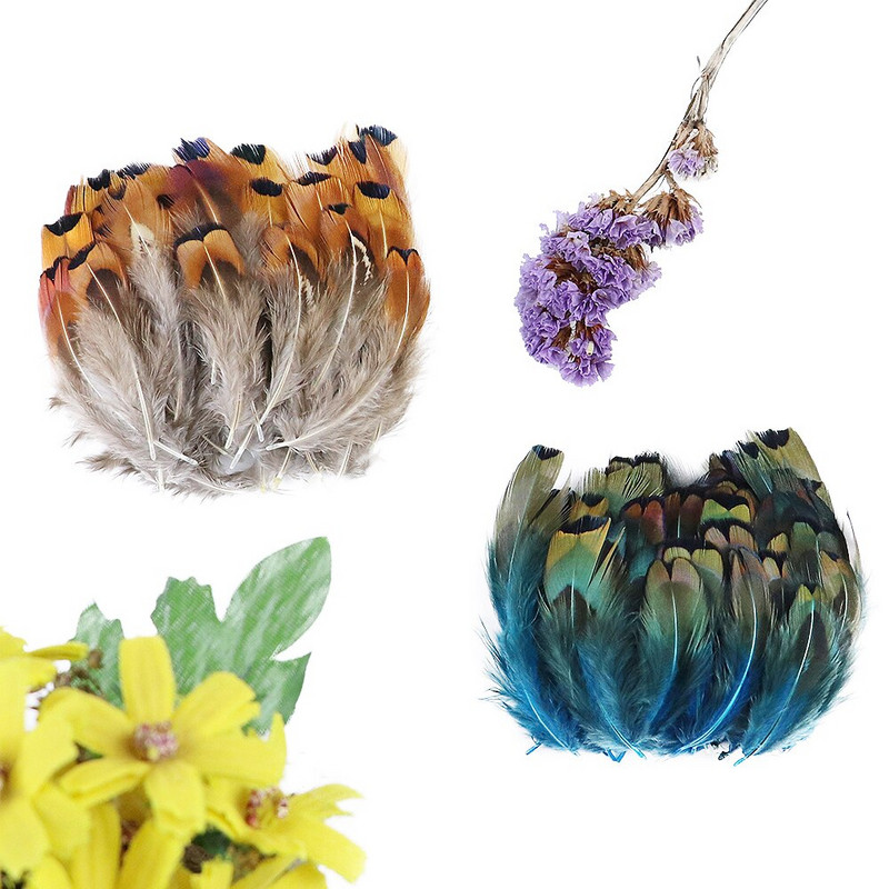 100 tk/partii väikesed kanasuled, naturaalsed faasanid