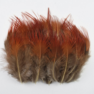 50 komada prirodnog žuto crvenog fazanskog perja za rukotvorine 3-8 CM perjanice za izradu malog nakita Rukotvorine Dodaci Dekoracija