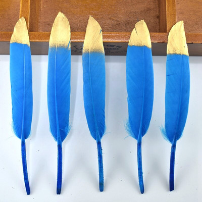 20 komada prirodnog rukotvorina od guščjeg perja za zabavu DIY perjanica od crnog zlata svadbeni božićni dodaci za kućnu dekoraciju 10-15 cm