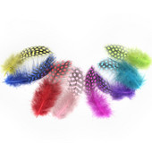 50 buc/lot pene de fazan perlate de înaltă calitate 2-4"/5-10CM pene de pui cu pete naturale Accesorii de bijuterii DIY Pene