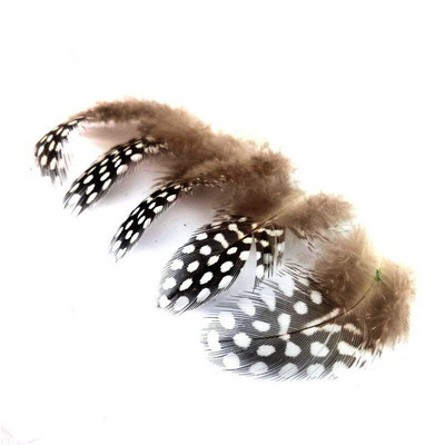 50 buc/lot pene de fazan perlate de înaltă calitate 2-4"/5-10CM pene de pui cu pete naturale Accesorii de bijuterii DIY Pene