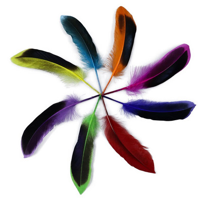 50 tk/pakk naturaalsed pardihanesuled, kaunid luiged ehete kaunistamiseks 4-6 tolli/10-15 cm kodune pulmapeo aksessuaar