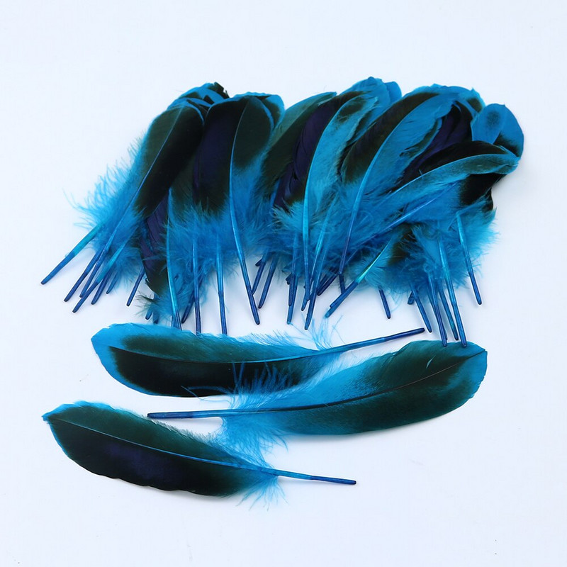 50 tk/pakk naturaalsed pardihanesuled, kaunid luiged ehete kaunistamiseks 4-6 tolli/10-15 cm kodune pulmapeo aksessuaar