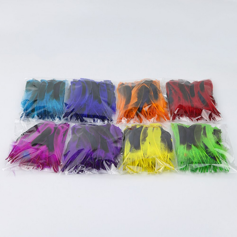 50 tk/pakk naturaalsed pardihanesuled, kaunid luiged ehete kaunistamiseks 4-6 tolli/10-15 cm kodune pulmapeo aksessuaar