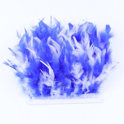 1 metar Obrub od purećeg perja DIY Vjenčani pribor za šivanje Dekoracija odjeće Pahuljasto perje Vrpca za rukotvorine 10-15 CM
