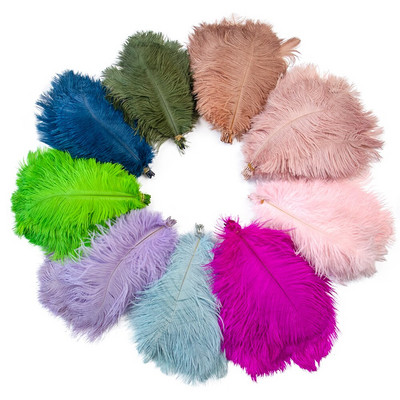 10 tk ehtsat värvi jaanalinnusulge käsitööks pulmapeoks Kodukaunistamislaud Keskosa Käsitöö, naturaalne sulestik Bulk