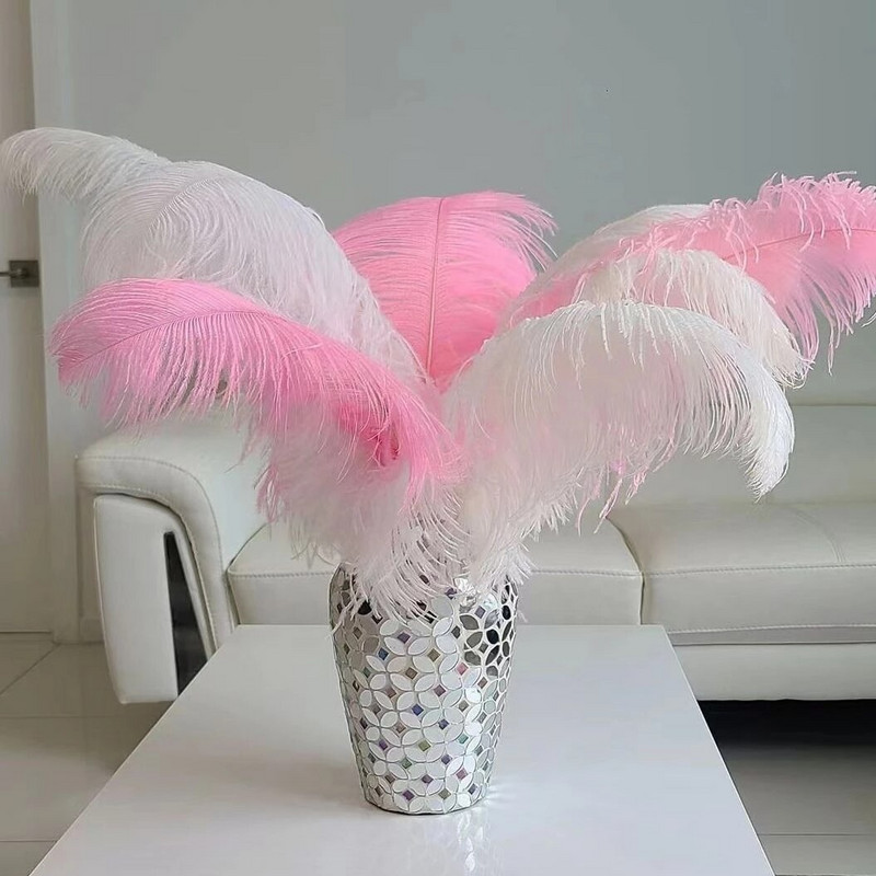 10 tk ehtsat värvi jaanalinnusulge käsitööks pulmapeoks Kodukaunistamislaud Keskosa Käsitöö, naturaalne sulestik Bulk