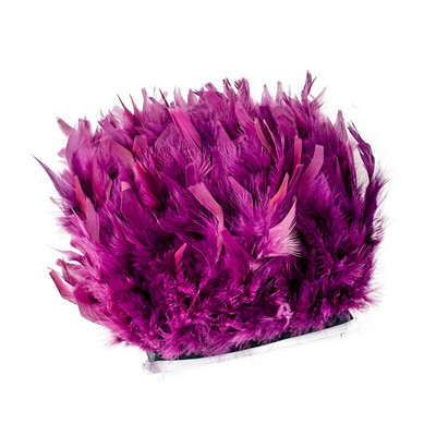 2Yard, alb, roz, pene de curcan, ornamente pentru lucrare de ac, panglică cu franjuri, decorare pentru rochie de mireasă, pene, bricolaj, artizanat