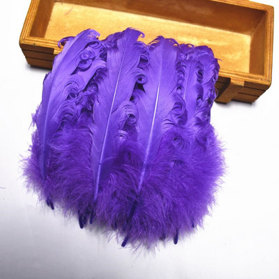 20 τμχ/Παρτίδα Πολύχρωμα φτερά χήνας για χειροτεχνίες 10-15 cm 4-6 ιντσών Διακόσμηση φτερών Αξεσουάρ χειροτεχνίας Τεχνητά διακοσμητικά