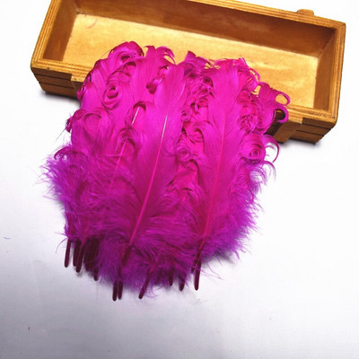 20 τμχ/Παρτίδα Πολύχρωμα φτερά χήνας για χειροτεχνίες 10-15 cm 4-6 ιντσών Διακόσμηση φτερών Αξεσουάρ χειροτεχνίας Τεχνητά διακοσμητικά