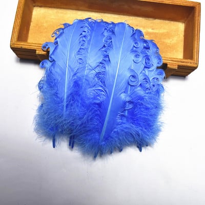 20 τμχ/Παρτίδα Πολύχρωμα φτερά χήνας για χειροτεχνίες 10-15 cm 4-6 ιντσών Διακόσμηση φτερών Αξεσουάρ χειροτεχνίας Τεχνητά διακοσμητικά