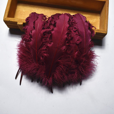 20 τμχ/Παρτίδα Πολύχρωμα φτερά χήνας για χειροτεχνίες 10-15 cm 4-6 ιντσών Διακόσμηση φτερών Αξεσουάρ χειροτεχνίας Τεχνητά διακοσμητικά