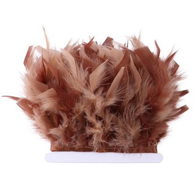 Panglică cu pene de curcan multicolore, 10-15 cm, decorare pentru rochie de mireasă, carnaval, jucării, accesorii, penne, franjuri, artizanat