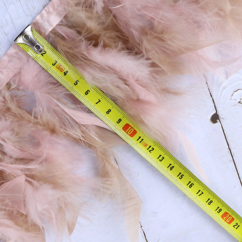 Panglică cu pene de curcan multicolore, 10-15 cm, decorare pentru rochie de mireasă, carnaval, jucării, accesorii, penne, franjuri, artizanat