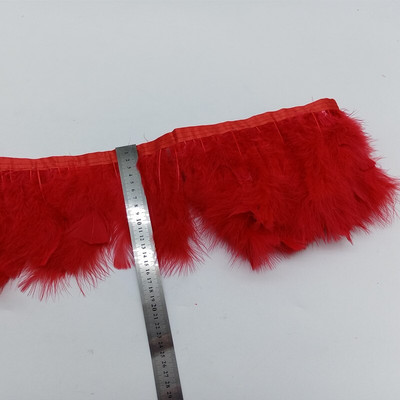 1 metar Crveni noj Puretina Pijetao Guska Perje fazana Obrubi Hvatač snova Vrpce za ručni rad Rukotvorine Pokrivalo za glavu Pluma