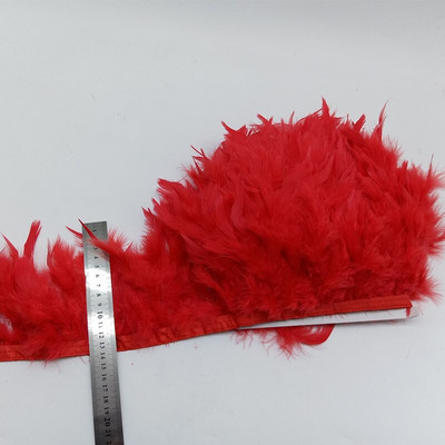1 metar Crveni noj Puretina Pijetao Guska Perje fazana Obrubi Hvatač snova Vrpce za ručni rad Rukotvorine Pokrivalo za glavu Pluma