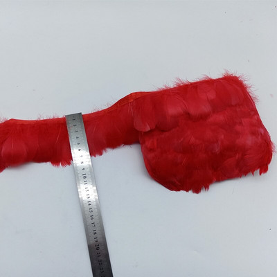 1 metar Crveni noj Puretina Pijetao Guska Perje fazana Obrubi Hvatač snova Vrpce za ručni rad Rukotvorine Pokrivalo za glavu Pluma