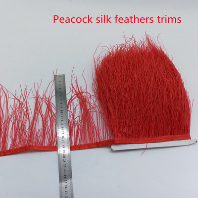 1 metar Crveni noj Puretina Pijetao Guska Perje fazana Obrubi Hvatač snova Vrpce za ručni rad Rukotvorine Pokrivalo za glavu Pluma