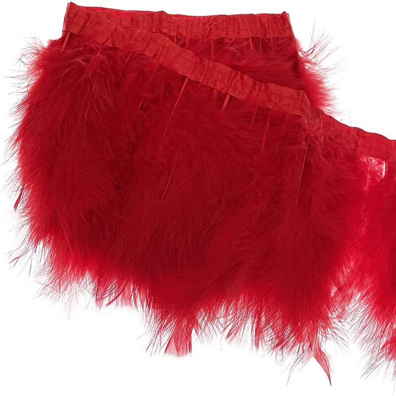 1 metar Crveni noj Puretina Pijetao Guska Perje fazana Obrubi Hvatač snova Vrpce za ručni rad Rukotvorine Pokrivalo za glavu Pluma