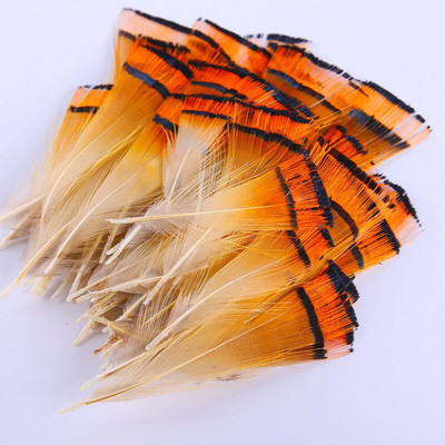 50 Root/100 Root Golden Pheasant Head Feather Feather DIY Handmade Feather Craft Διακοσμητικά φτερά φτερά αξεσουάρ ζωγραφικής