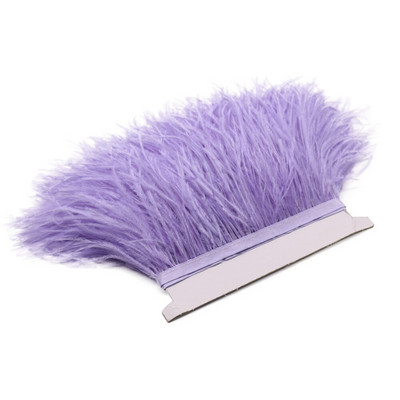 Λευκό 8-10cm Αφράτο φτερό στρουθοκαμήλου Διακοσμητικό Φυσικό Φτερό Στρουθοκάμηλου Κορδέλα Διακόσμηση Νυφικού Αξεσουάρ Ραπτικής 1M