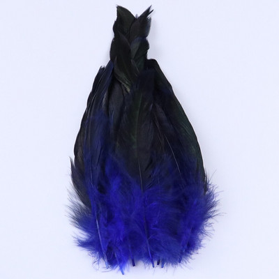 100 бр./Партида Естествена коса на петел, пилешки пера 5-8 инча/13-20 CM пера на петел за Направи си сам, занаяти, обеци, изработка на бижута, пера