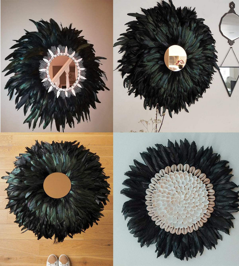 100 бр./Партида Естествена коса на петел, пилешки пера 5-8 инча/13-20 CM пера на петел за Направи си сам, занаяти, обеци, изработка на бижута, пера