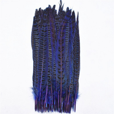 Frumos 20buc 25 - 30cm trandafir natural roșu pene coadă de fazan DIY decorare nuntă accesorii pentru coafură pene pentru meșteșuguri