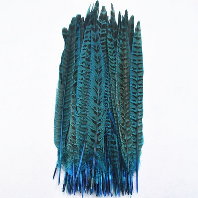 Frumos 20buc 25 - 30cm trandafir natural roșu pene coadă de fazan DIY decorare nuntă accesorii pentru coafură pene pentru meșteșuguri