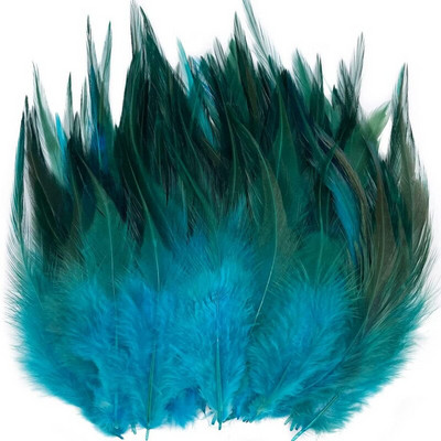 100 komada Pijetlovo sedlo Pileće perje Perje Rukotvorine DIY Naušnice Nakit Odjeća Hvatač snova Dodaci za vjenčanje Dekoracija