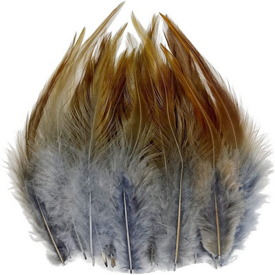 100 komada Pijetlovo sedlo Pileće perje Perje Rukotvorine DIY Naušnice Nakit Odjeća Hvatač snova Dodaci za vjenčanje Dekoracija