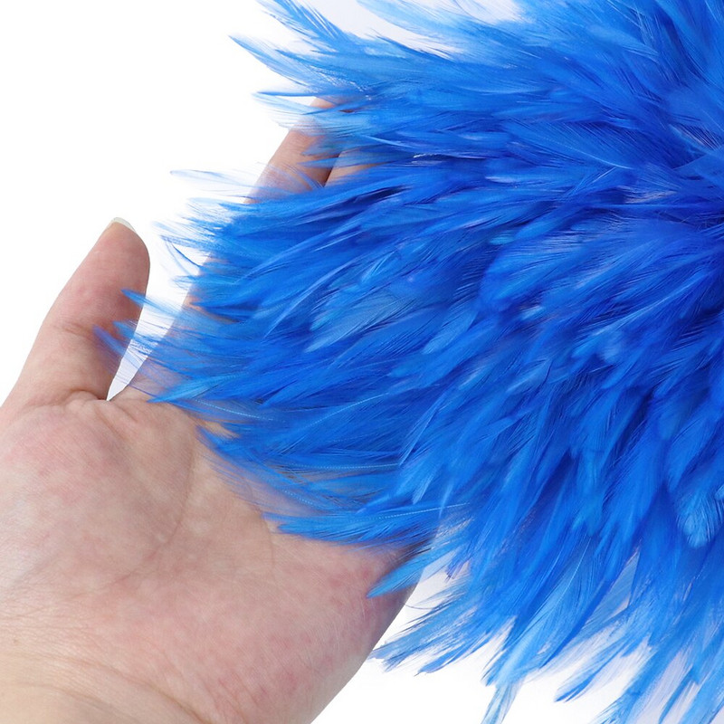 100Pcs/lot Pijetlovo perje bijeli svežanj za rukotvorine 4-6 inča Izrada nakita Dekoracija Pileće perje Perje na veliko