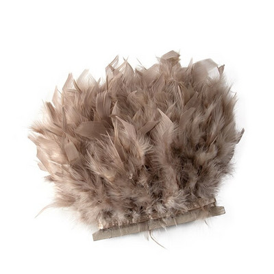 2 м пухкави пуешки пера, тапицерия от марабу, пискюл, панделка, ресни, 10-15 см Направи си сам рокля за сватбено парти, сценична декорация на домашна шапка Juju