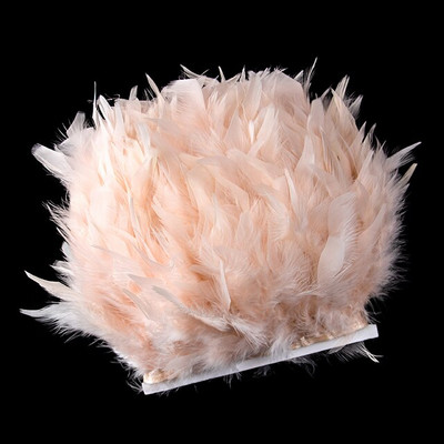 2 м пухкави пуешки пера, тапицерия от марабу, пискюл, панделка, ресни, 10-15 см Направи си сам рокля за сватбено парти, сценична декорация на домашна шапка Juju