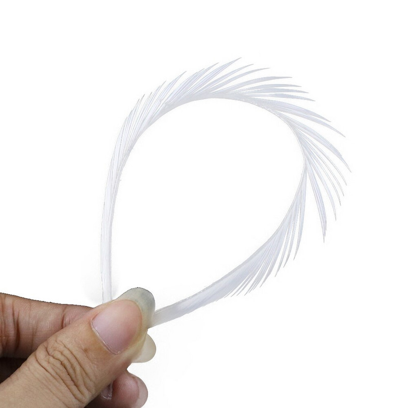 50/100 buc Pene de gâscă vopsite colorate Pene de gâscă Accesoriu pentru fabricarea de bijuterii DIY 15-20CM Artizanat haine Decorare rochie