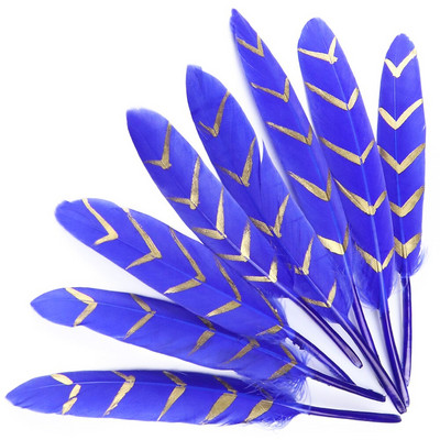 20 бр. Златни патешки гъши пера Висококачествено гъши перо за занаяти Бижута Шапки за глава Декоративни аксесоари пера