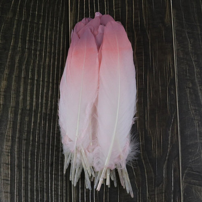 10 PCS 6-8 инча градиентни гъши пера 15-20 CM естествени пера за бижута направи си сам карнавал сватбено парти декор занаятчийски пера